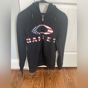 Oakley Men’s Bark FZ Hoodie 2.0 - American Flag Theme